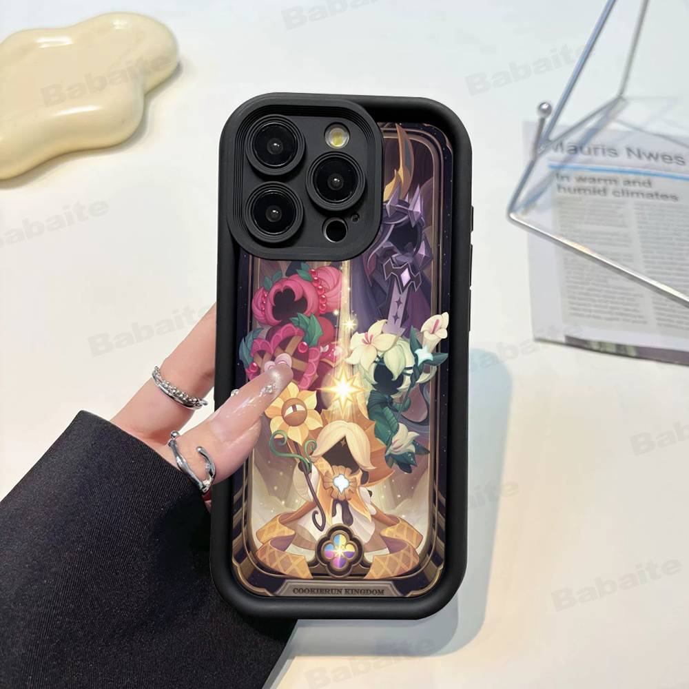 Чехол для телефона Cookie Run Kingdom для iPhone 16 15 14 Plus 13 12 11 17 Pro Max Pro Мягкий чехол