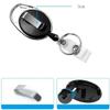 Chain Lanyard Office School Bus Pass Card Retractable Badge Holder Card Sleeve ID Card Badge Holder