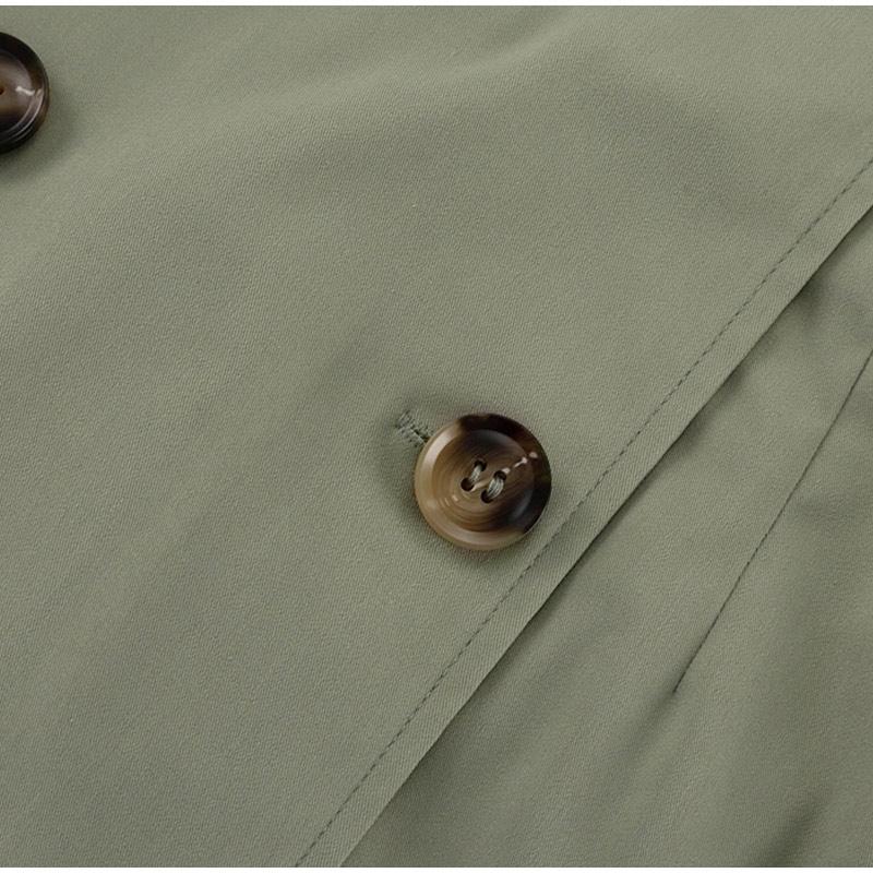 Тренч с лацканами, короткое пальто, куртка, юбка с запахом, комплект с грудью, винтажный британский стиль, женская рабочая одежда, пальто, короткие юбки, комплекты