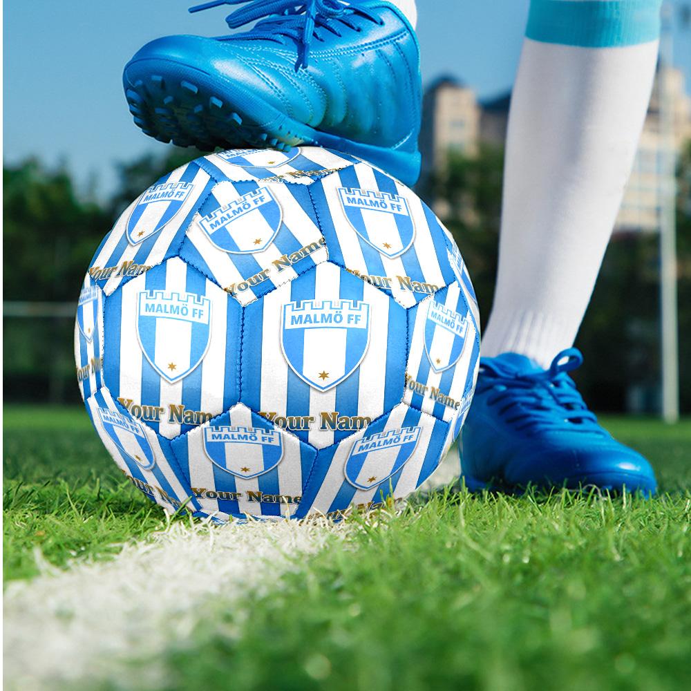 Malmö FF Fashion Size 5 Football Wearproof Non‑Slip Soccer Ball For Sports Training Entertainment Use