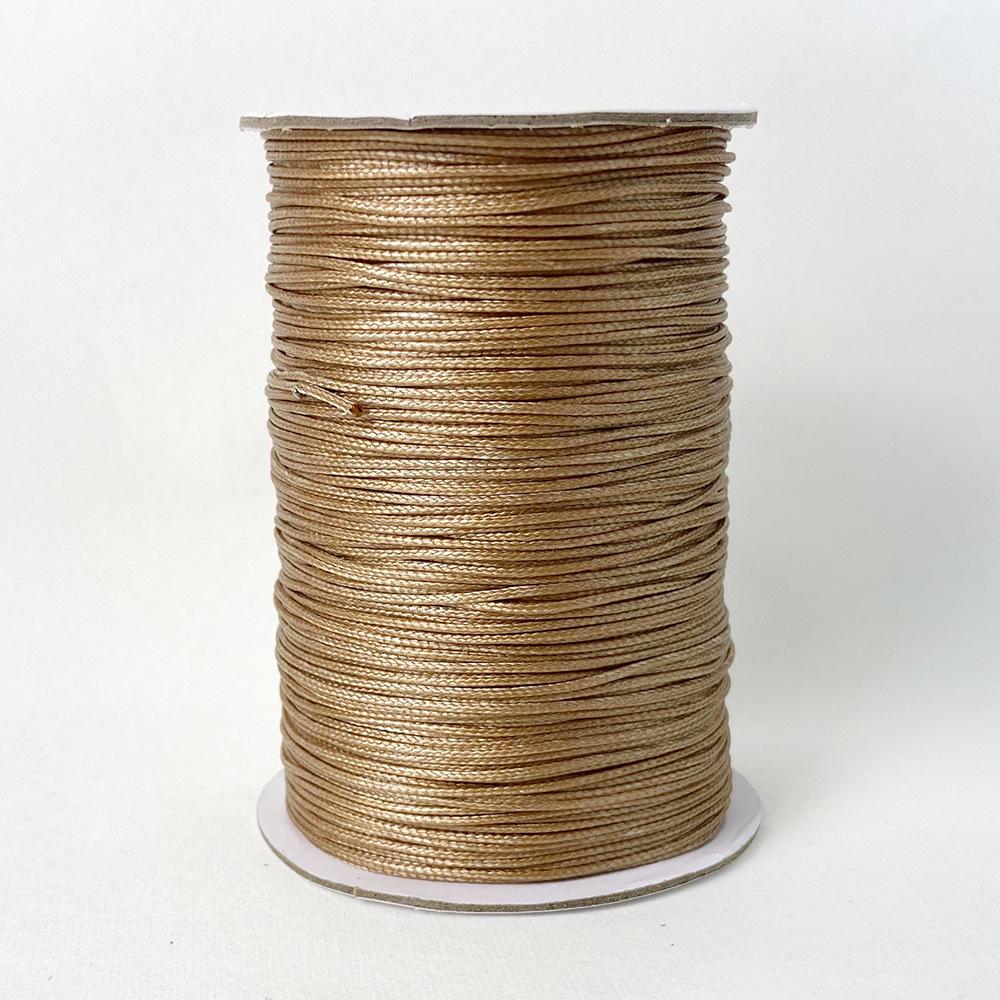 Корейская вощеная веревка 1 мм: Ювелирные изделия и подвеска Ожерелье/Плетеный браслет с ПУ кожей