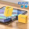Pd Usb C зарядное устройство 120 Вт 4 порта быстрое зарядное устройство быстрая зарядка 3.0 Type C зарядное устройство адаптер для iPhone 15 14 Xiaomi Samsung настенное зарядное устройство