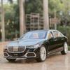 1/22 Benz Maybach S680 литая модель игрушечного автомобиля литые звуковые и световые игрушки для детей транспортное средство