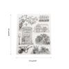 Цветок, лист, бабочка, прозрачные силиконовые прозрачные штампы для печати, сделай сам, Скрапбукинг, декор для фотоальбома, художественная карта путешествий