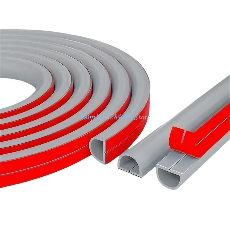 R6FF PVC Cable Sleeve Anti Crush Cord Cover Protector Duct for Wiring Cover