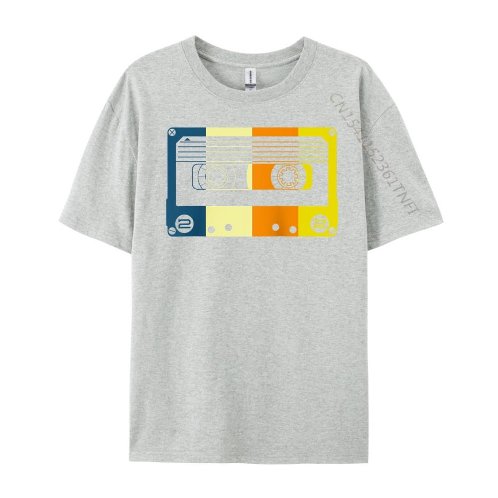 Retro Cassette Tape Tshirt 80s 90s Raglan Baseball Luxury T Shirt Unisex High Quality Christmas Thanksgiving