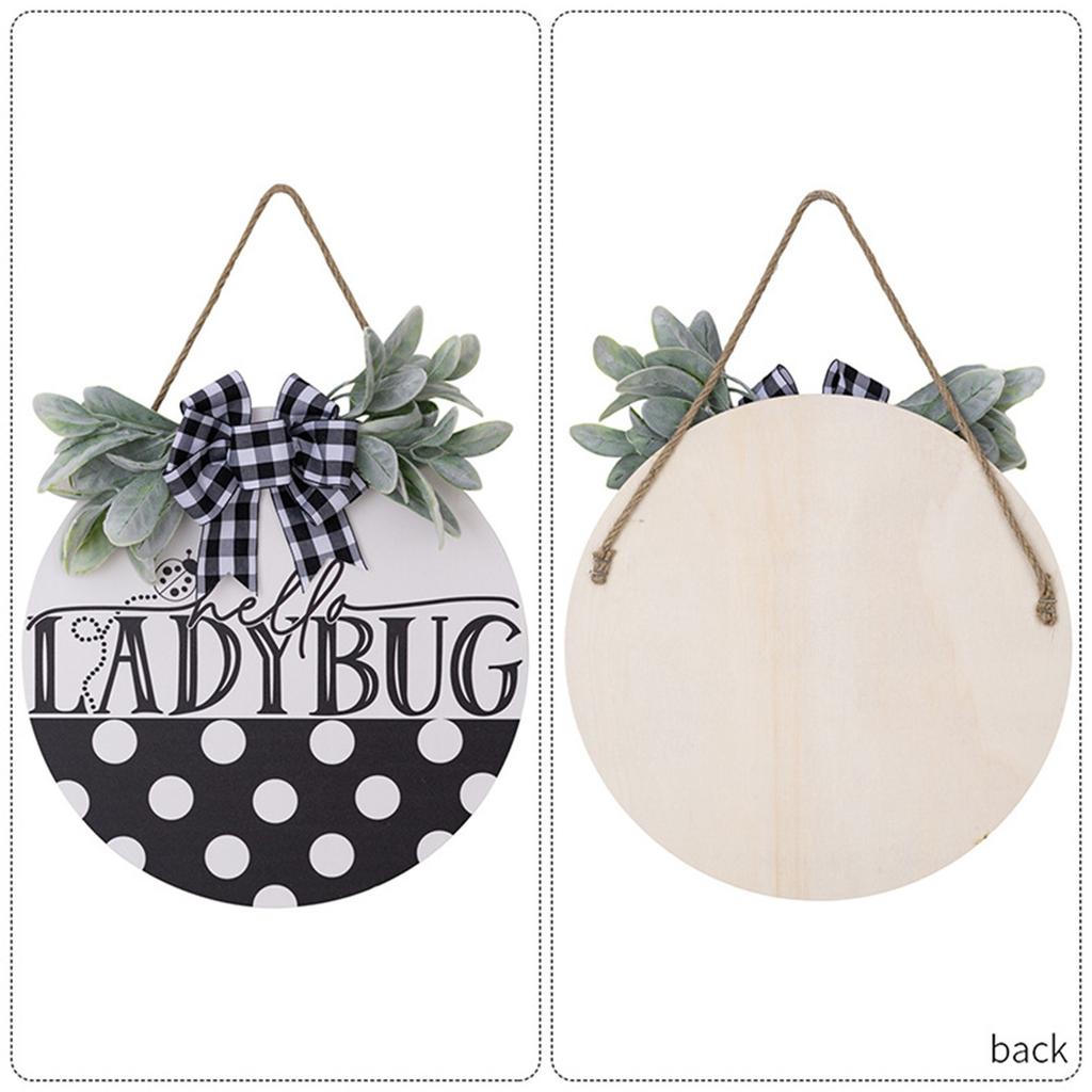 Изделия из имитации цветов и дерева, дверные украшения, подвесные бирки, магнитные буквы, украшения для дома, праздничные украшения, поделки из дерева