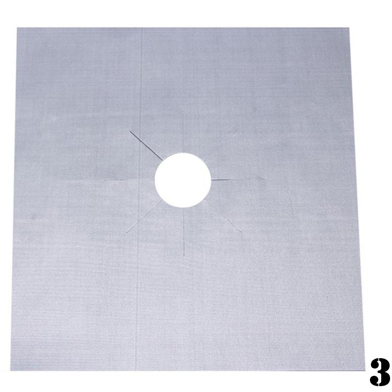 2PCS Tide Clean After Cooks In Kitchen Gas Stove Burner Protector Clean Mat Pad