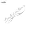 Waterproof Car-styling 16CM*4.2CM Limited Edition Car Sticker Decal  Badge