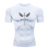 Men's Compression Fitness Sports T-Shirt, Broken Sword Angel
