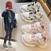 Children's Classmates Spring 2025 New Fashion Net Shoes Boys' Sports Shoes Comfortable Soft-soled Boys and Girls' Student Shoes
