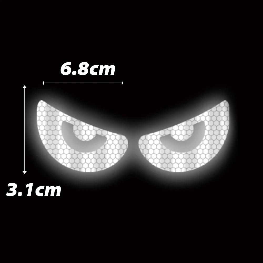 Светоотражающие наклейки на шлем мотоцикла Предупреждающие знаки для электромобилей и мотоциклов Светоотражающие наклейки Шлемы DIY Декоративные аксессуары