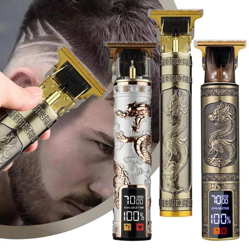 Машинка для стрижки волос, трехскоростная регулировка, гладкая головка, электрическая масляная головка, электрическая машинка для стрижки волос, парикмахерская