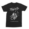 230 Gsm 100% Cotton Zyanosebe Division Tshirt Destroy Crust Punk Noise Nerveskade Confuse Gism Framtid Zouo Unarm