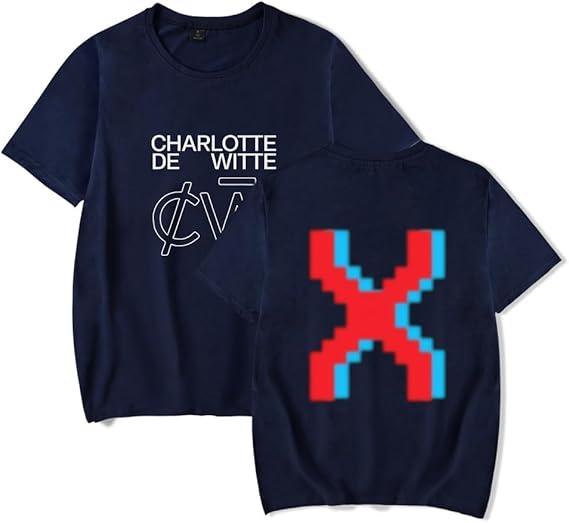 Merch Charlotte De Witte DJ Music Logo TShirt Men Women Shirt Short Sleeve Casual Graphic Tee