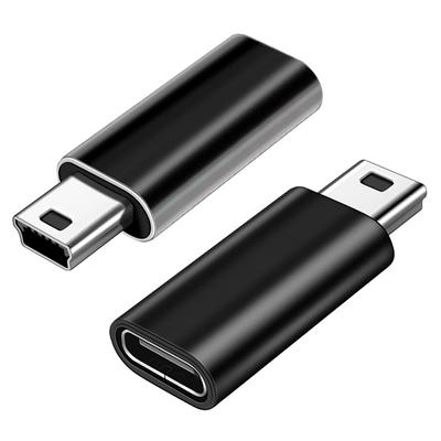 Мини-5-контактный USB-адаптер B "папа" к разъему USB типа C "мама" для передачи данных