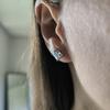 Серебряные серьги с натуральным топазом 2.45ct (2206859)