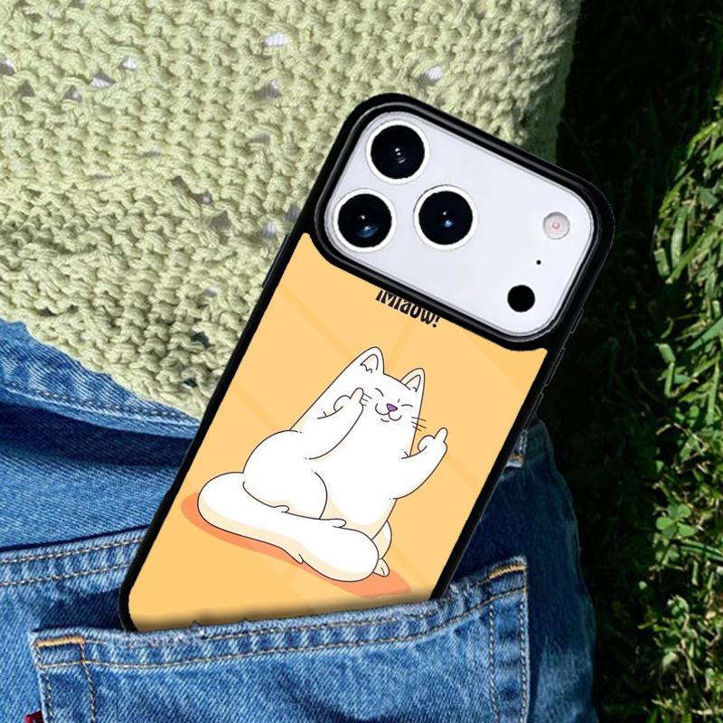 The Voices Cats - Pet Phone Case For iPhone 17 AIR 16 Pro Max 15 14 Pro 11 12 13 Shockproof Silicone Cover