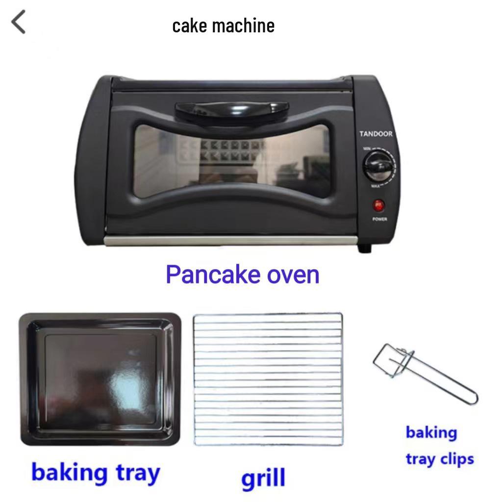 Многофункциональная электрическая духовка и блинница - Идеально для жарки и выпечки.