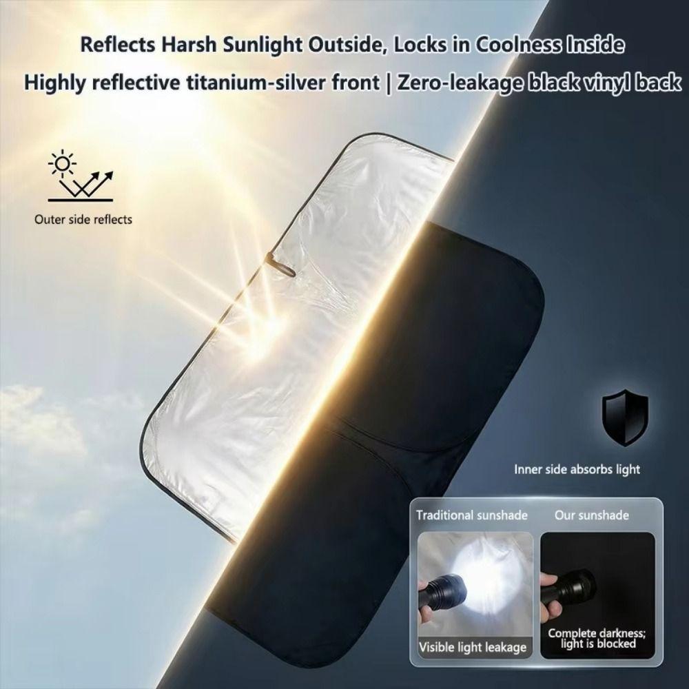 UV Protection Windshield Sunshade Reflective Car Front Window Auto Sun Visor Windshield Protector