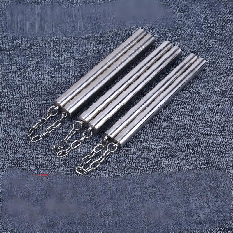 Нунчаку Brangdy для взрослых из нержавеющей стали с круглой головкой