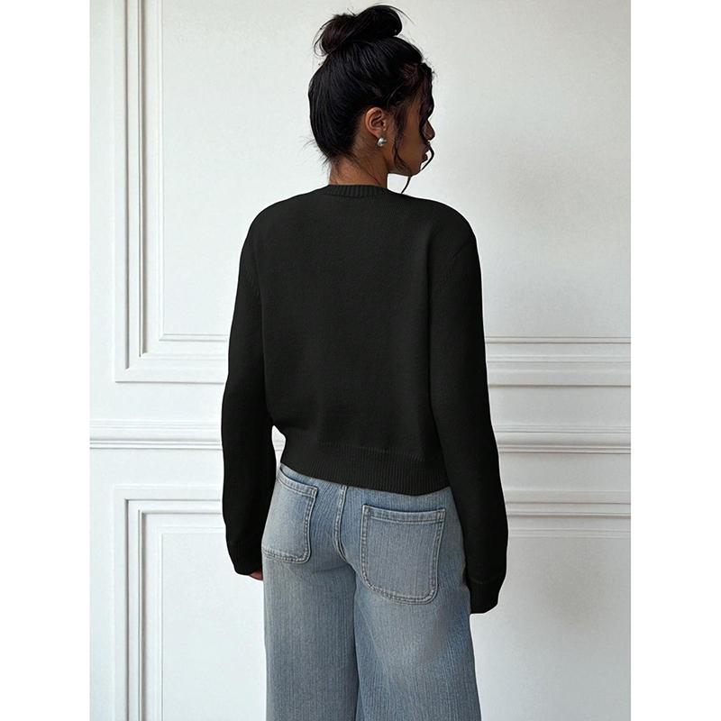 Women Autumn Winter Knitted Cardigans Sweaters Ladies Long Sleeve Single Breasted Sweater Outerwear