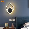 Modern LED Wall Light Creative Bedroom Bedlight Modern Simple Luxury Warm Background Wall Light Corridor Staircase Light