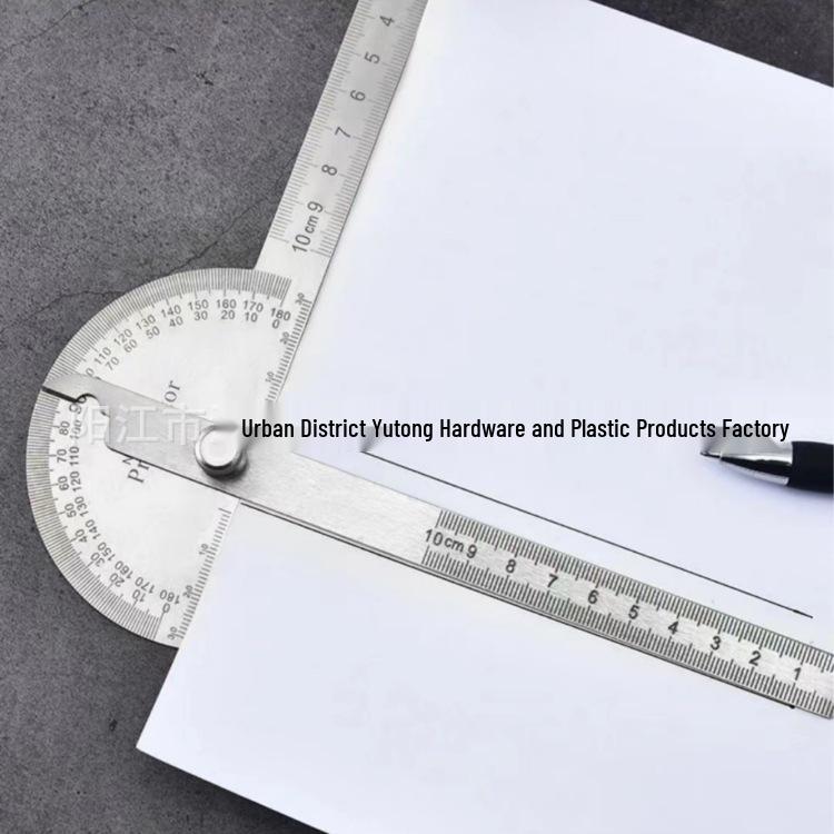 150mm Stainless Steel 180° Hollow Angle Ruler