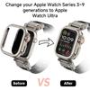 Metal Bumper Case For Apple Watch 49MM 46 45 44mm Protector Frame Cover For iWatch Series 11 10 9 8 7 654SE Change To Ultra 3 49