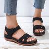 Summer Women's Sandals New Fashion Open Toe Casual Elegant Women's Sandals Wedge Heel Women's Slippers Shoes for Women