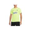 Nike 22-23 Strike Tottenham Hotspur Football Training Series Round Neck Digital Print Short Sleeve T-Shirt Unisex Tops Green DJ8590-702