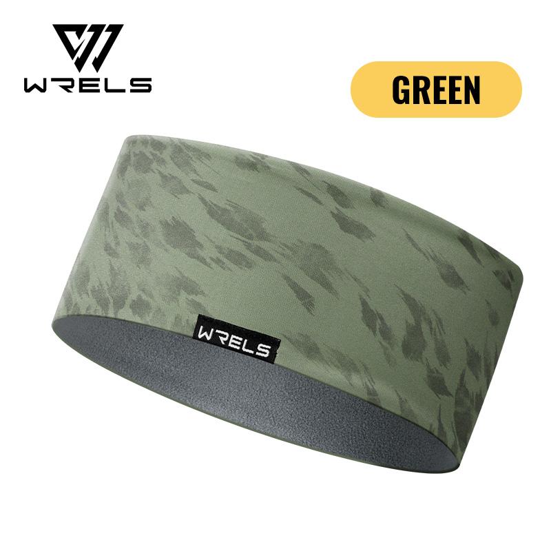 WRELS Ear Warmers Headband Windproof Sweat Bike Running Wicking Ski Sport Headband Women Men Tennis Yoga Gym Headband Ear Muffs