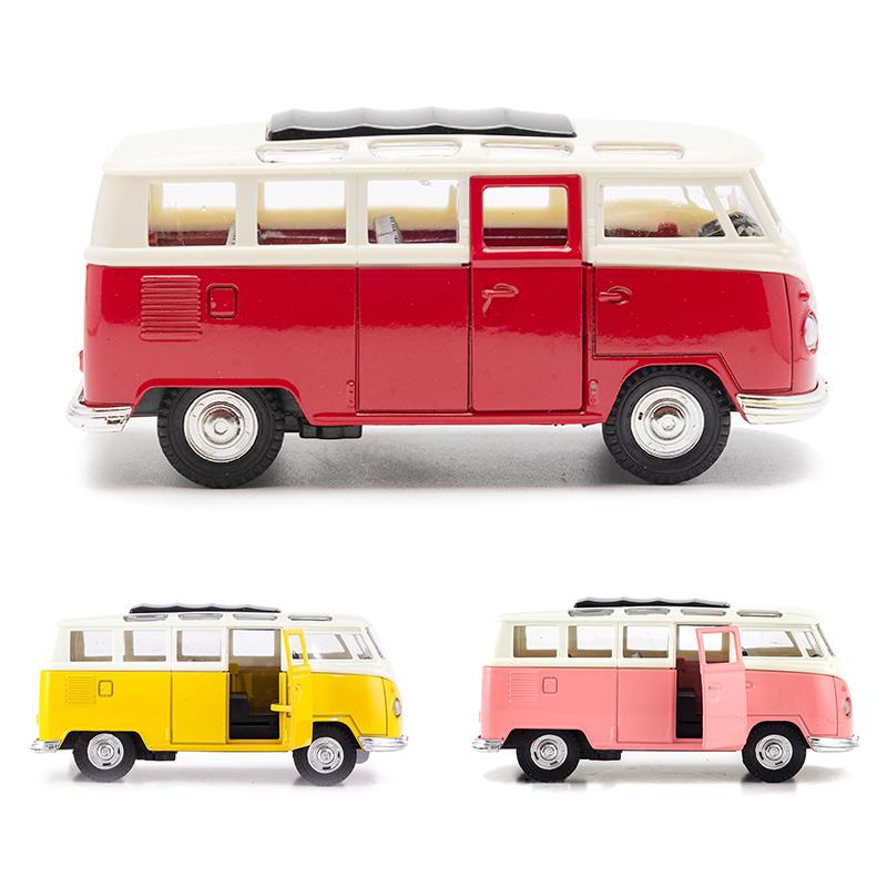 1/32 Alloy Bus Car Model: A Fun and Educational Toy for Boys! Christmas, Halloween, Thanksgiving Day Gift