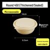 COFLYEE Biodegradable Corn Starch Disposable Food Containers