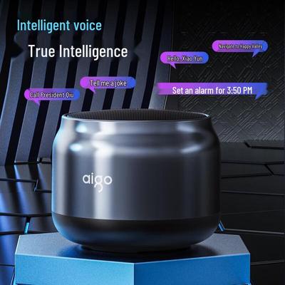 Aigo T98 Pro Портативная Bluetooth-колонка с ИИ-голосовым управлением, вилка CN (адаптер в комплекте)