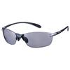 SWANS Sports Polarized Sunglasses Airless Leaf Fit Polarized Lens Model GMR Dark Gunmetal X Light Silver Driving Fishing Running Climbing SALF-0051