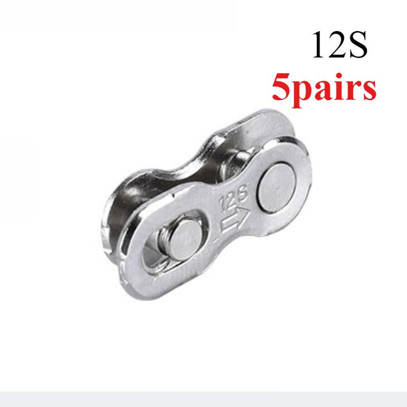 Велосипедная цепь Missing Link Велосипедные запчасти Цепь для горного велосипеда Магическая пряжка Цепь для одной скорости Быстросъемная 8/9/10/11/12 скоростей