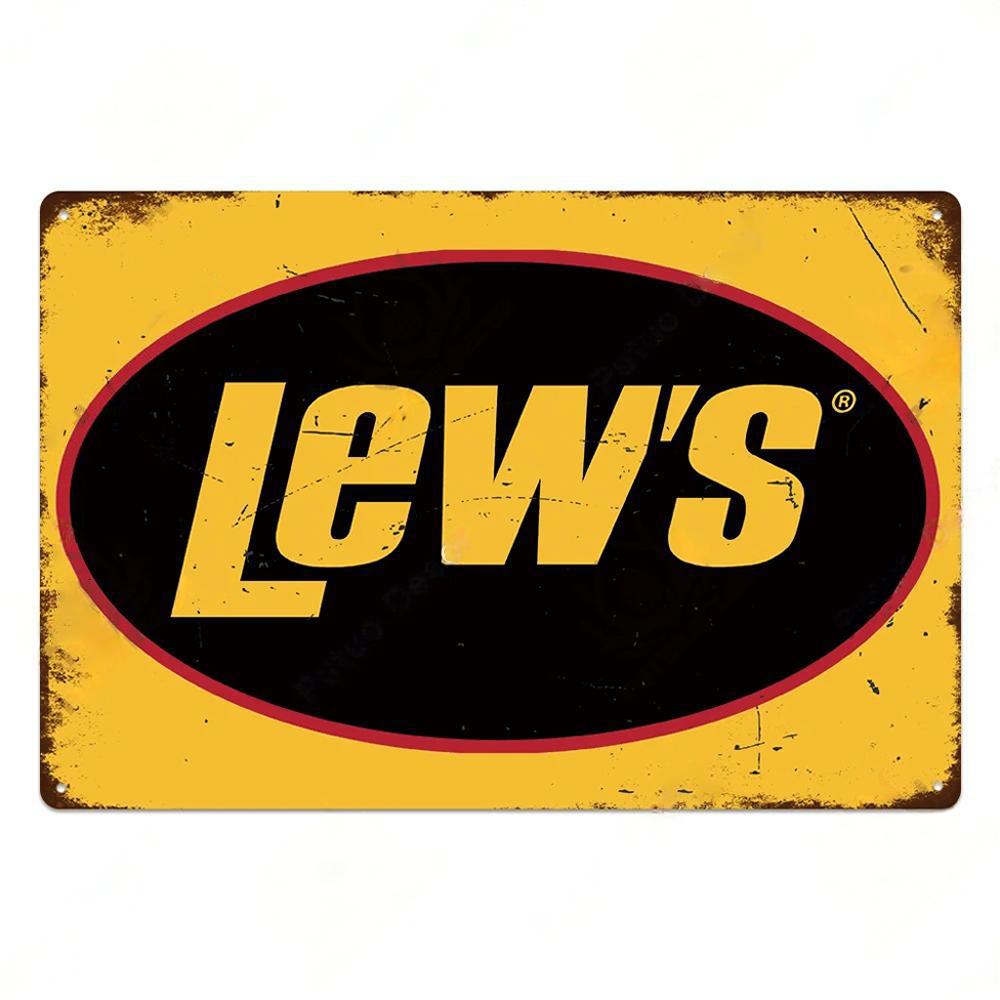 Fishing Gear Posters Vintage Metal Tin Signs Decor Retro Plaque Metal Plate Home Wall Art Room Decoration For