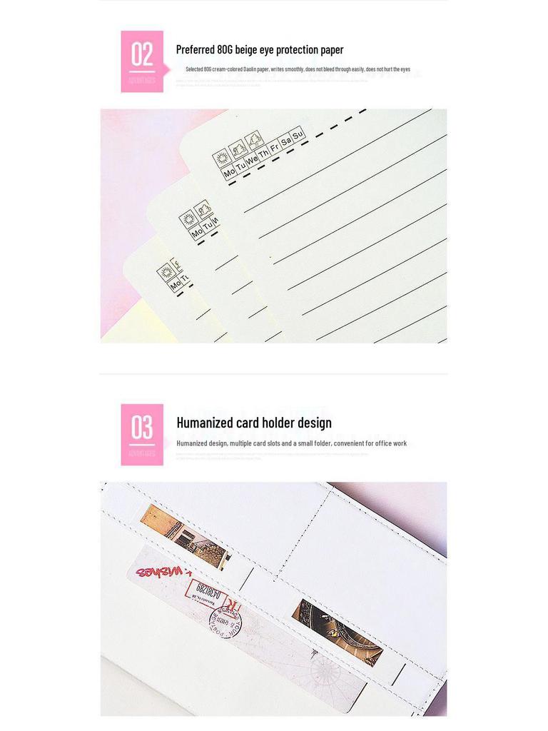 Минималистичный блокнот для паролей «Двенадцать созвездий» - Многофункциональный подарок для бизнеса и офиса