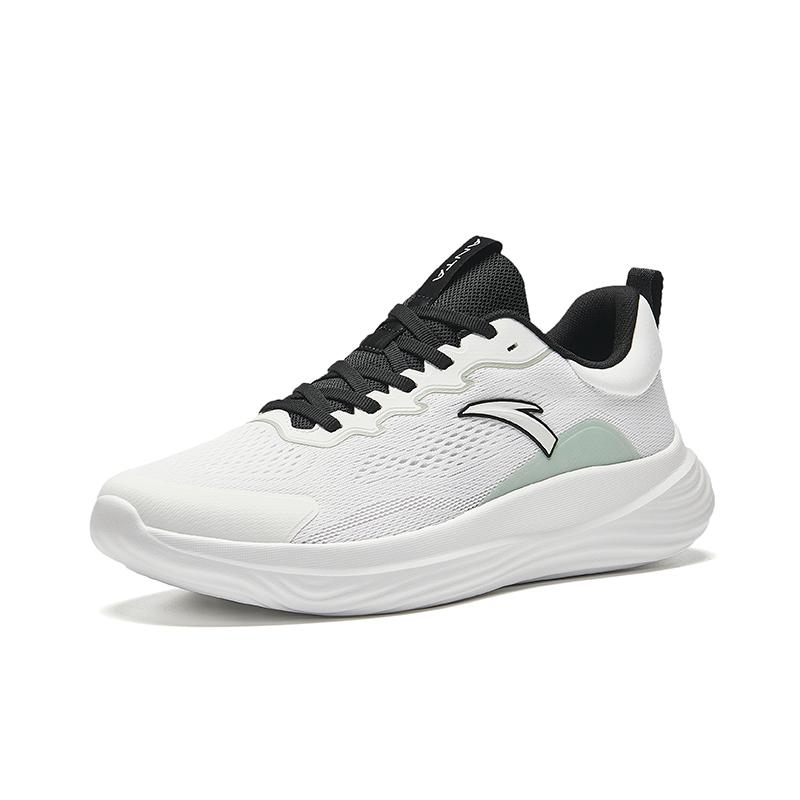 Anta Shunxing Lite удобные универсальные нескользящие амортизирующие износостойкие низкие кроссовки мужские кроссовки белые зеленые 912437713-1