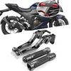 PEDAPENG Для GIXXER 250 SF 2025 Регулируемый складной комплект рычагов сцепления Тормозные рычаги сцепления для скутера