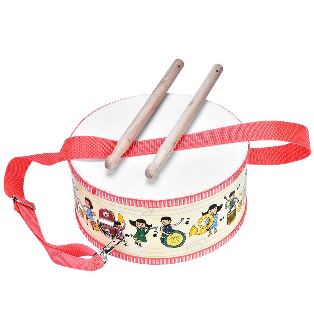 Мини деревянный ручной барабан музыкальный ударный инструмент детская игрушка подарок