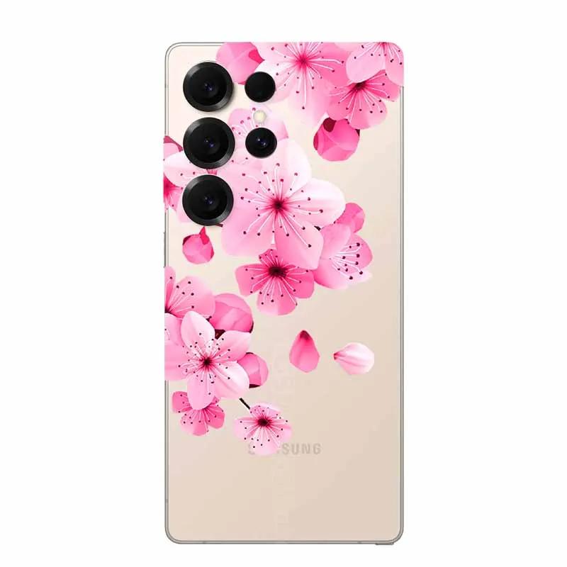Clear Case For Samsung S25 Ultra 5G Case Clear Back Cover Animal Painting Soft Bumper For Galaxy S25Ultra Transparent Soft Funda
