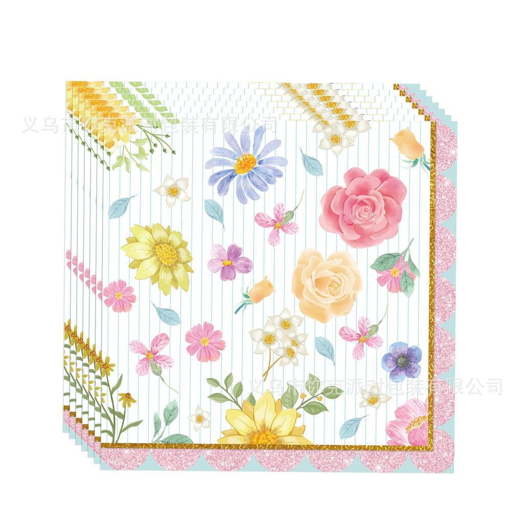 Посуда для послеобеденного чаепития, Тарелки для чаепития, Бумажные стаканчики, Скатерти, Украшения на день рождения