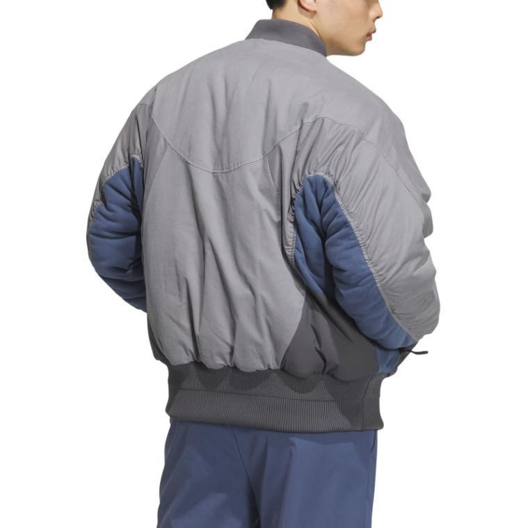 adidas Мужская пуховая куртка серая JM6167
