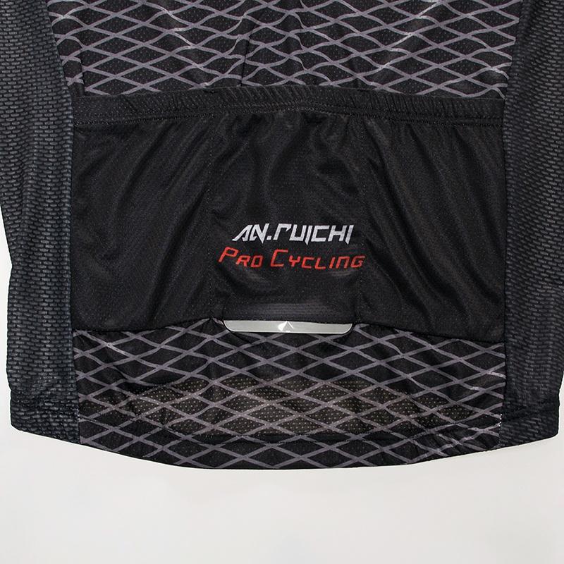 Летний короткий комплект одежды для езды на велосипеде, мужские спортивные трикотажные костюмы, черные брюки-комбинезон