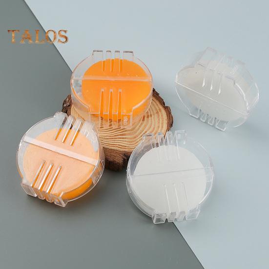 5 шт. воска для ниток с коробкой, водорастворимый воск, смазка для шитья, воск для вышивки мулине для предотвращения запутывания ниток при вышивке крестиком