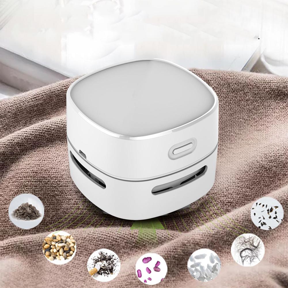 Portable Mini Desk Vacuum Cleaner Mini Vacuum For Desk Table Dust Catcher Car For Home Office Table Sweeper Desktop Cleaner