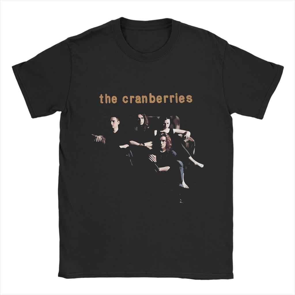 The Cranberries T-Shirts for Men Novelty Pure Cotton Tees Round Collar Short Sleeve T Shirt New Arrival Clothing - Men's Su...