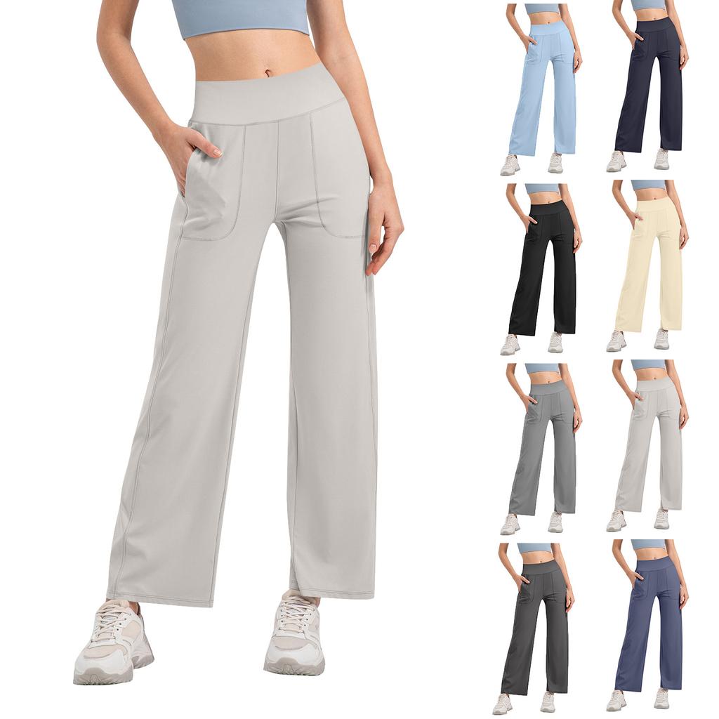 High Waisted For Women-Tummy Control Athletic Workout Running Yoga Gym Dance Pants
